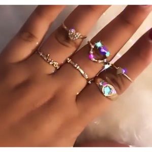 6pcs Rings